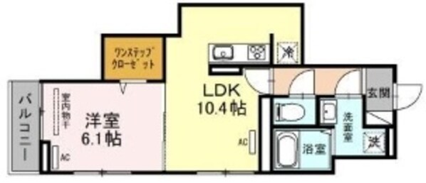 REXIA大沢の物件間取画像